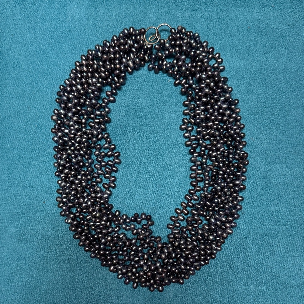 Multi stranded fresh water pearls
